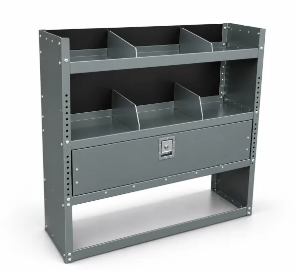Van Shelving Unit with Lockable Door