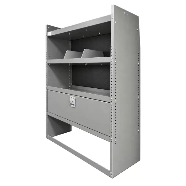 Mercedes Sprinter Shelving with Door
