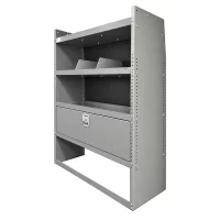 Mercedes Sprinter Shelving with Door