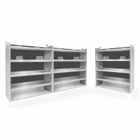 Van Aluminum Shelving CVAA6016-3