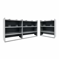 CA4513 van shelving set of 3 Chevy Express CMC Savana