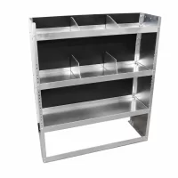 Aluminum Shelving for Standard Roof Vans and Compact vans