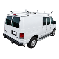 Ford Econoline Aluminum Ladder Rack